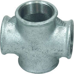 Galvanized Cross Fitting 1¼"