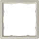 Switch Frame Single Light Grey Lineme Gena 50-00621-32
