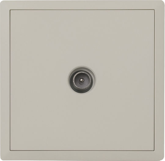 TV Aerial Through Socket 10db Light Grey Lineme Gena 50-00642-32