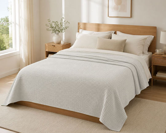Blanc de Blanc Hotel Blanket Double Pique White 230x250cm