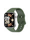 Bizon Curea din silicon verde (Redmi Watch 6)