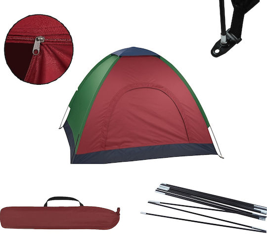 Cort de pescuit Igloo de depozitare verde 180x180x135 cm