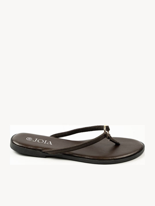 Fshoes Women's Flat Sandals Brown