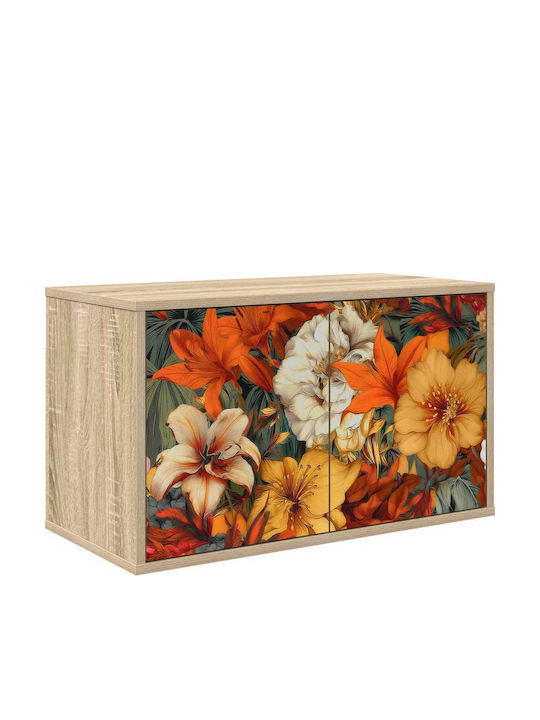 TV-Ständer Gennep Sonoma M69xP33xH40cm
