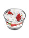 HOMie Aromatic Candle in Jar with Strawberry Perfume 220gr 12pcs
