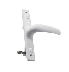 Domus Dsl 791 Șpanioletă de siguranță pentru ferestre glisante din aluminiu Alb Domus Dsl 791 Șpanioletă de siguranță pentru ferestre glisante din aluminiu Alb