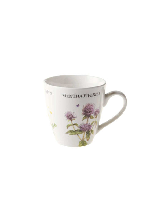 Laura Ashley Wildflowers Tasse aus Porzellan Braune 320ml