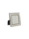 Laura Ashley Harrison Fotorahmen Stoff mit Grauem Rahmen