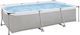 Piscină PVC 3701 l cu Cadru Metalic 300x207x66 cm