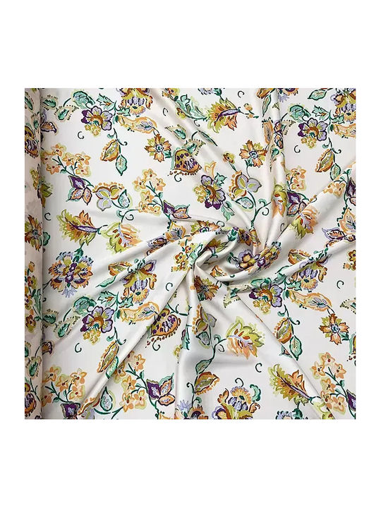 Decorative Fabric Satin By Meter Width 150cm Terra Cotta
