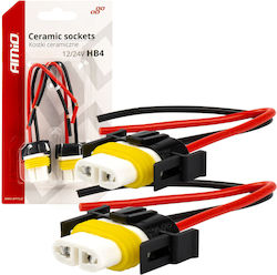 Soclu Bec HB4-9006 Bază 12V-24V Soclu Bec HB4-9006 Bază 12V-24V
