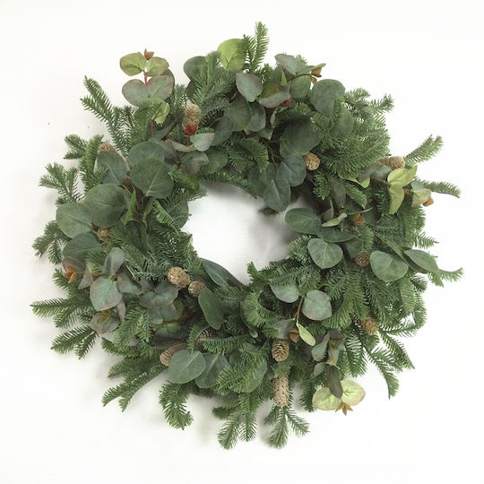 InTheBox Christmas Decorative Plastic Wreath with Diameter 51cm Green