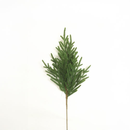 InTheBox Weihnachtskranz Dekoratives Kunststoff Zweigstelle Länge 56cm 6 Stück Grün