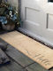 Artsy Mats Doormat Made of Coconut Tree with Non-Slip Backing Hello Scrible 120x40cm