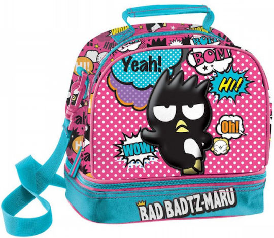 Graffiti Mad Madtz-maru Kids' Insulated Snack Bag 5L Pink 20x16x22cm