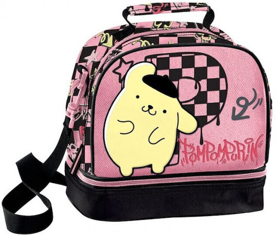 Graffiti Pompompurin School Insulated Lunch Bag 20x16x22cm