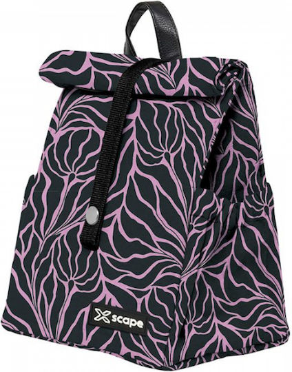Graffiti Roses Kids Insulated Lunch Snack Bag Pink 21x16x24cm