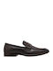 Leather Men's Loafers in Brown Colour