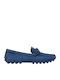 Wildleder Herren Mokassins in Blau Farbe