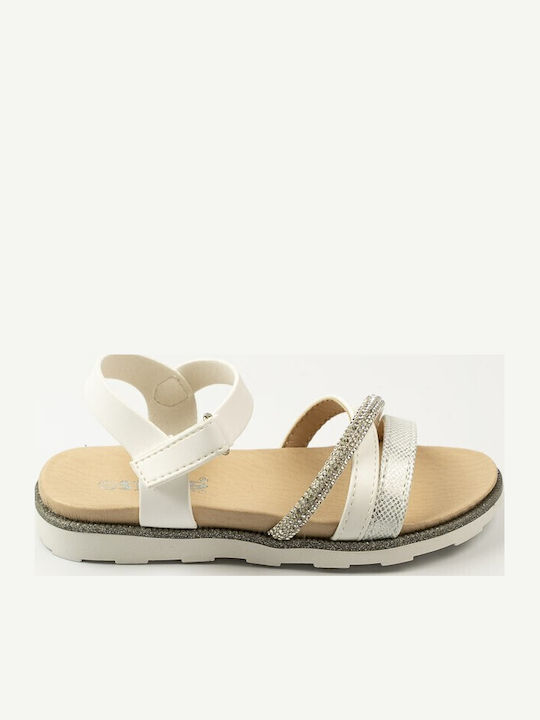 Fshoes Παιδικά Πέδιλα Λευκά