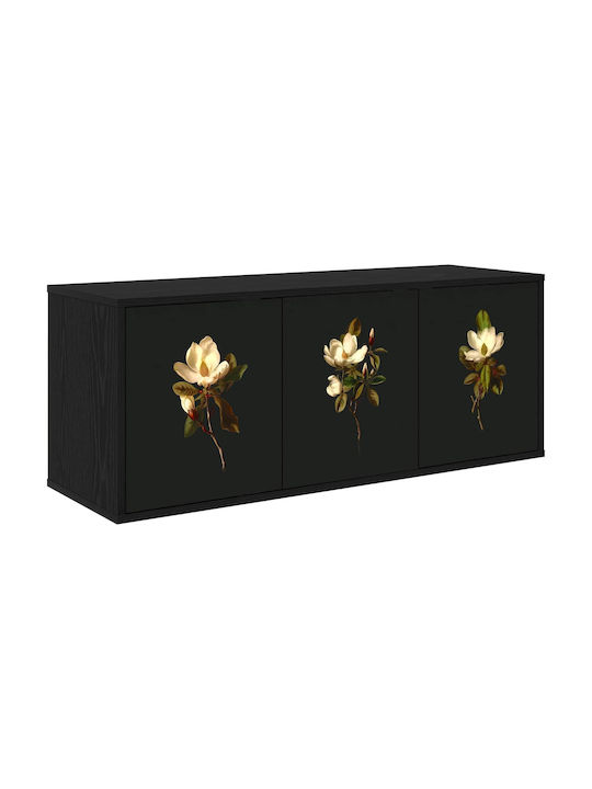 Dulap Suspendat Din Stejar Negru 102x33x40cm