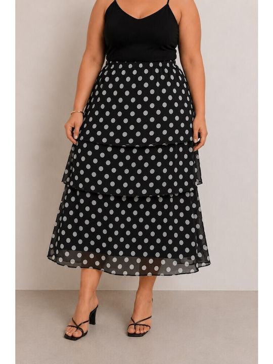 Juicy Girl Damenkleid Mit Schwarz Pünktchen