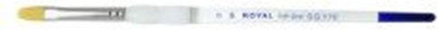 Flat Brush No 8 Softgrip Acrylic Oil Watercolor Sg170-8