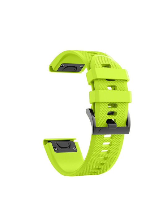 Tragbares Silikonband Grün Garmin Instinct 2S