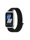 Techsuit Tragbares Stoffarmband Schwarz für Galaxy Fit3