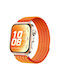 Techsuit Stoff Tragbare Bänder Orange Für Huawei Watch Fit 5