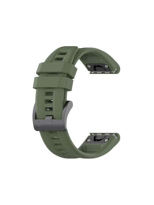 Λουράκι Σιλικόνης Πράσινο (Garmin Instinct 2)