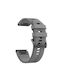 Tragbares Silikonband Grau Garmin Instinct 2S