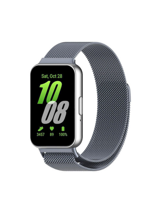 Techsuit Brățară Oțel Inoxidabil Albastră (Galaxy Fit3)