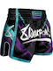 Boxershorts Muay Thai 8 Weapons Shift Cyber Lila