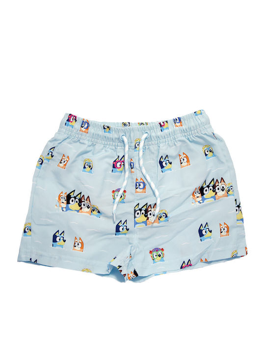 Bluey Costum De Baie Pentru Copii Pantaloni Scurți De Înot Albastru Deschis Bu145