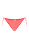 Bikini Slip cu Dantelă Portocaliu