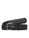 Men's Leather Belt Black