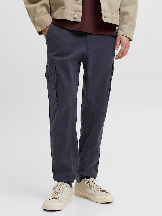 Jack & Jones Pantaloni Cargo Elastici cu Fit Sl...