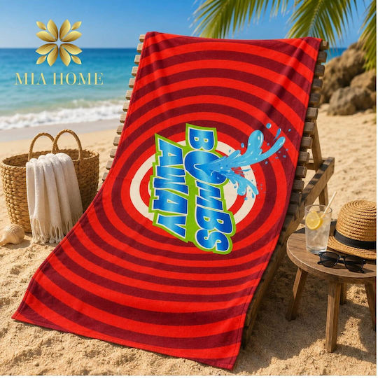 Mia Home Kinder-Strandtuch 70x140 Bombs Away