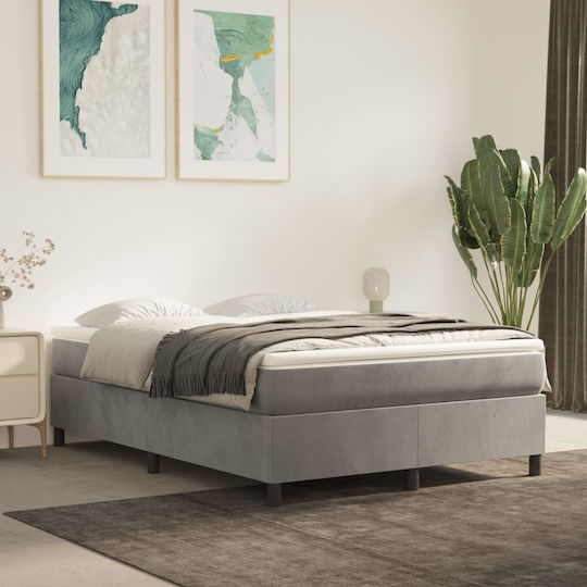 vidaXL Mattress Topper Double Foam with Removable Cover 152x203x5cm