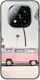 Frogs Pink Van Xiaomi Poco M8 Pro 5g Schwarze Tpu Handyhülle
