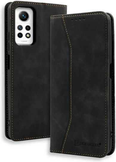 Bodycell Book Synthetic Leather / Leather Black (Xiaomi 12 ProRealme 12 Pro)