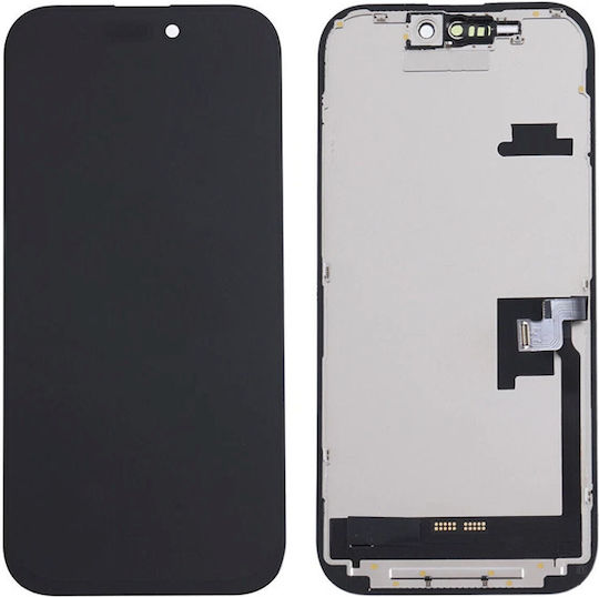 Οθόνη με Μηχανισμό Αφής για Iphone 16 Pro (Μαύρο)