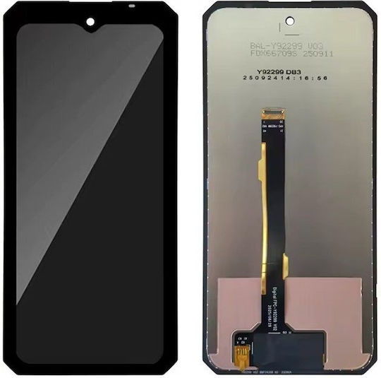 Oukitel Ecran Cu Mecanism Tactil Pentru Wp58 Pro Negru