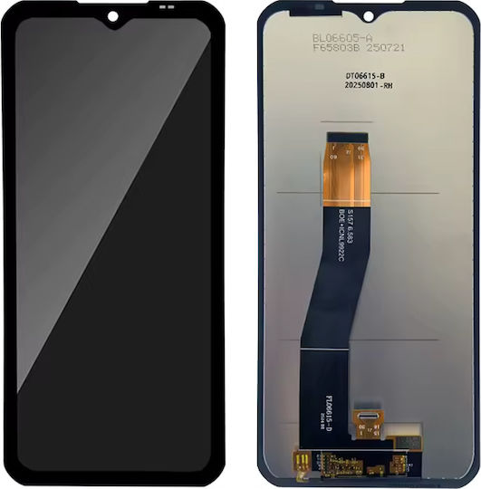 Oukitel Oukitel Ersatzbildschirm Mit Touch-Mechanismus Für Wp62 Schwarz