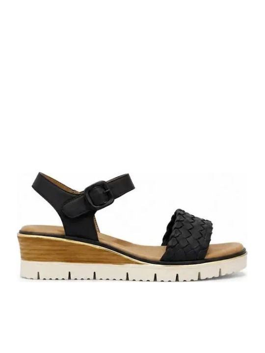 Laura Ferragni Sommer Damenplattformen Schwarz