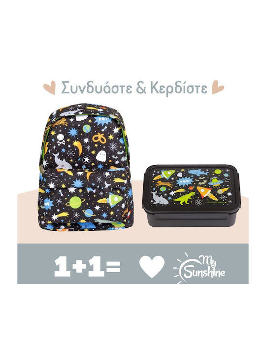 A Little Lovely Company Galaxy Σχολικό Σετ Μαύρ...