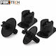 FibroTech 2503000 Frame Hooks Inox Black 2 Pieces