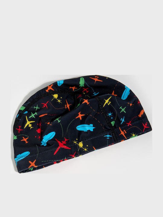 Admiral Swimming Cap Elastane Cap Jr Black