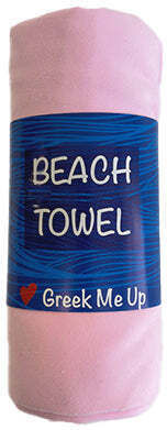 Greek Me Up Mikrofasertuch Körper Beige 160x80cm